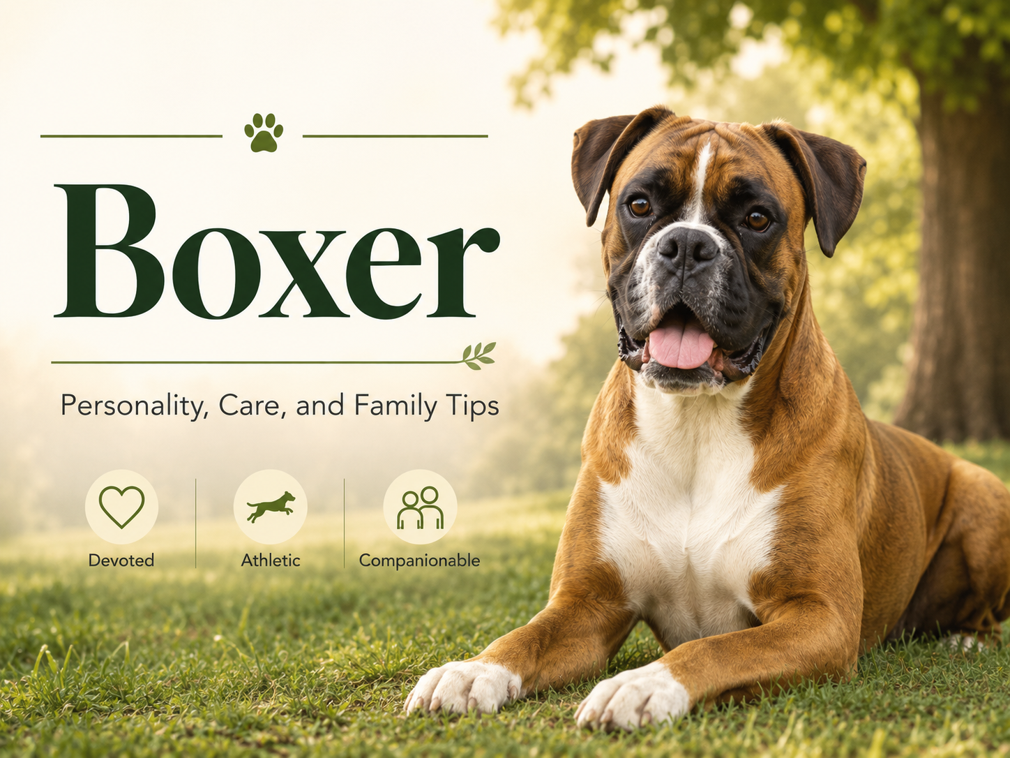 Boxer family dog training heat safety and responsible ownership guide