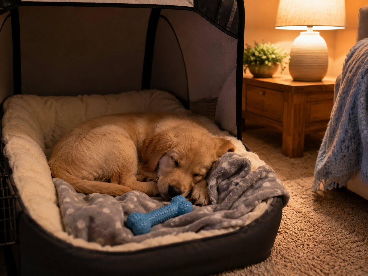 Essential new puppy supplies prepared before bringing a puppy home