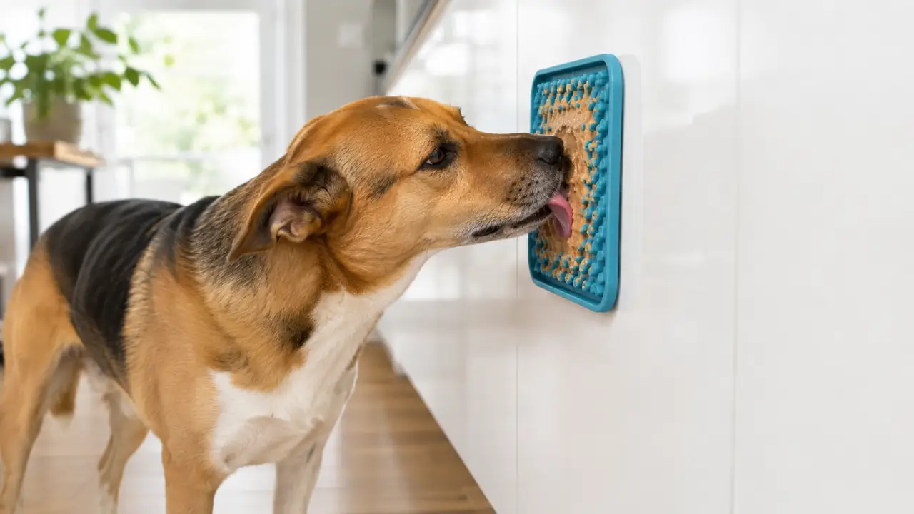 Practical scene related to Rainy Day Dog Activities: Indoor Exercise and Enrichment Ideas