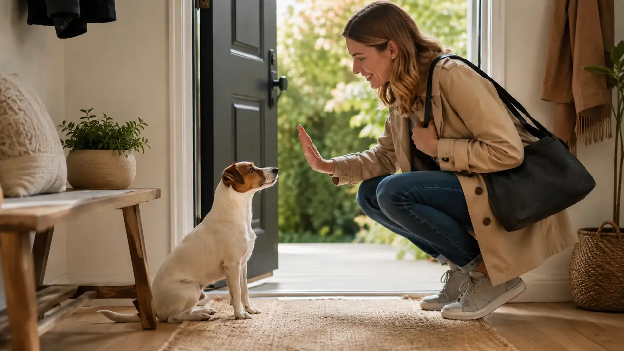 Practical scene related to How to Stop a Dog From Jumping on People