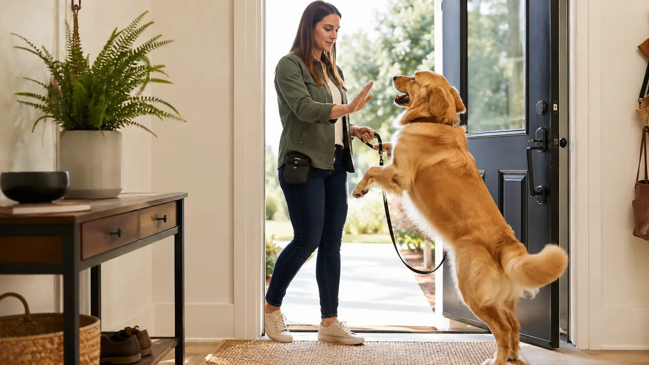 How to Stop a Dog From Jumping on People — practical dog care photo